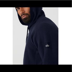 NWT ALO men’s medium triumph jacket navy blue